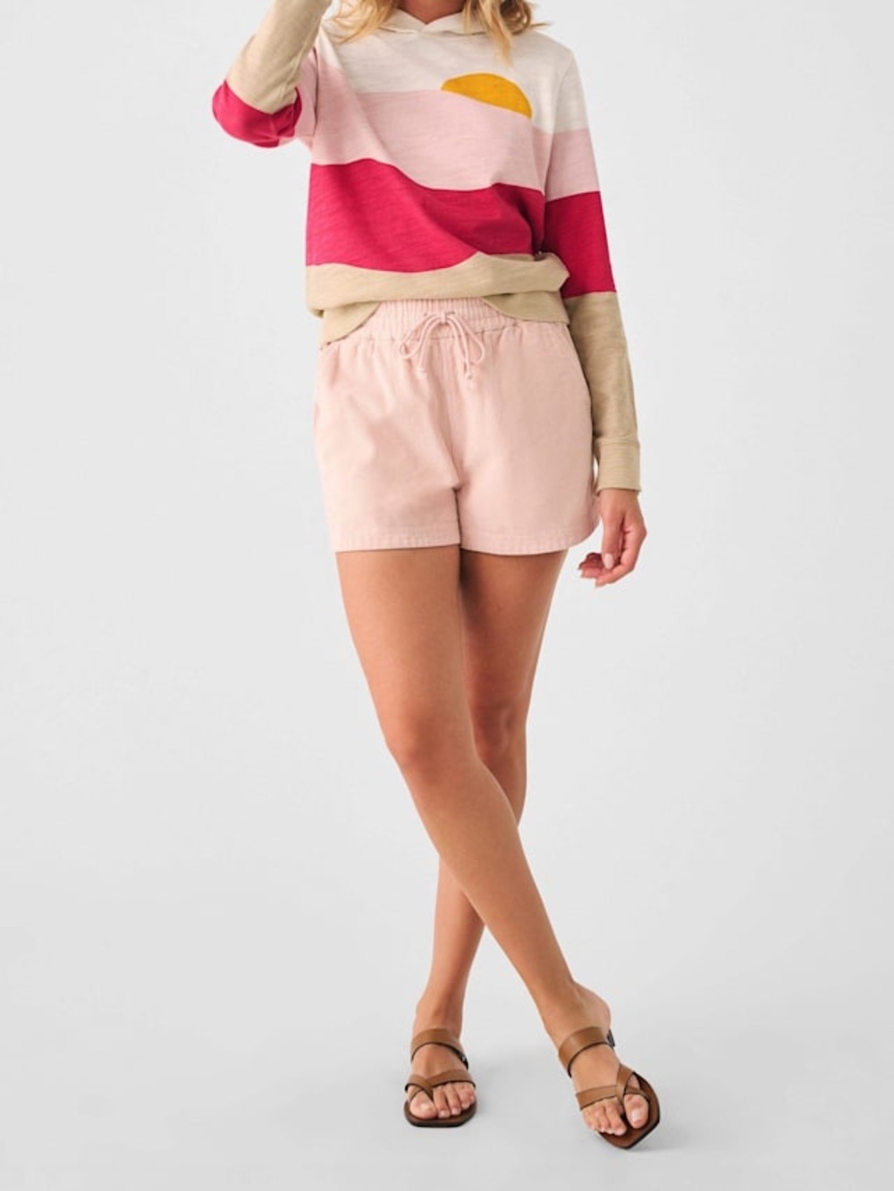 Faherty Cord Drawstring Shorts